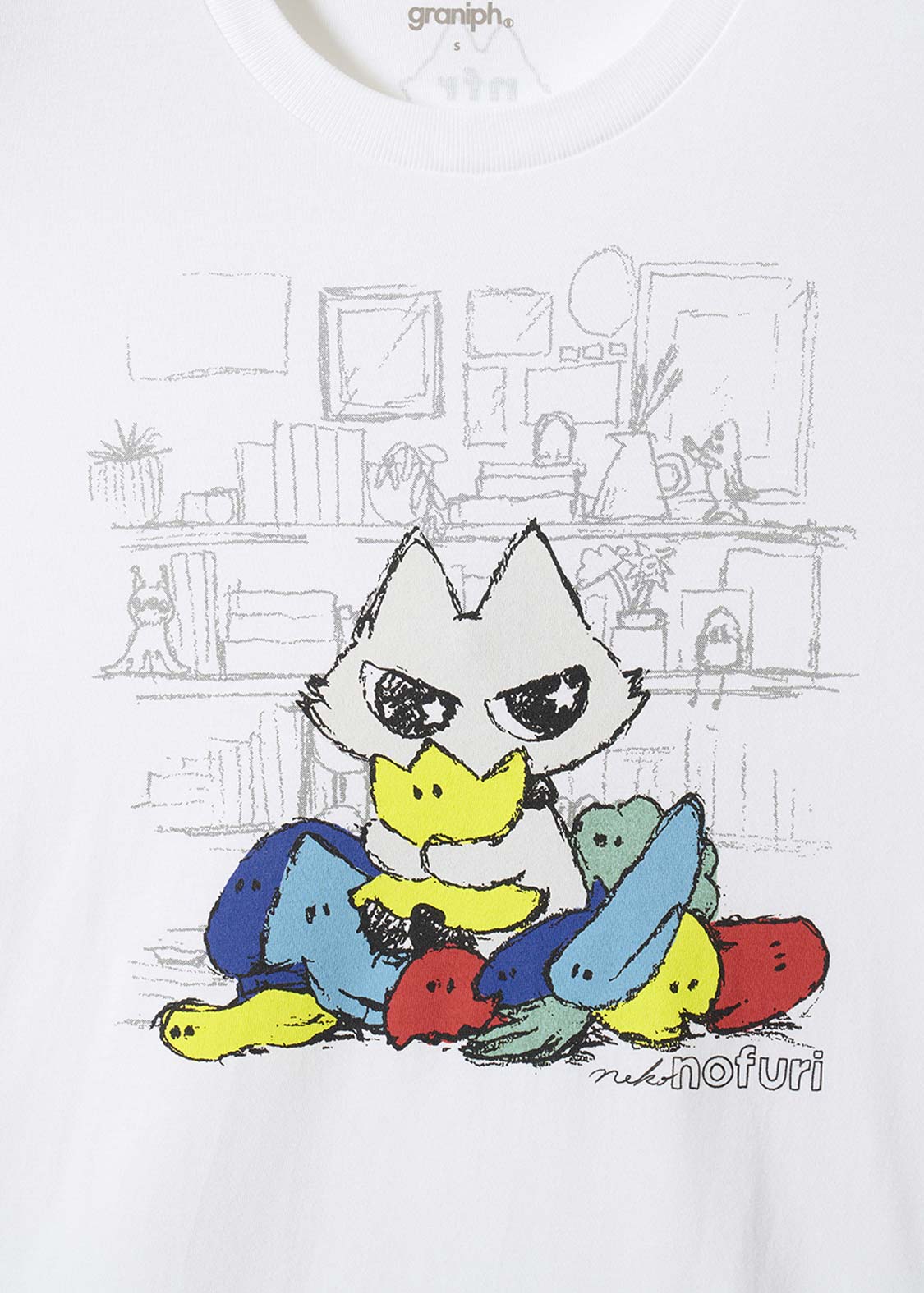 Nofuri Sketch Art | T-Shirt - Image 4