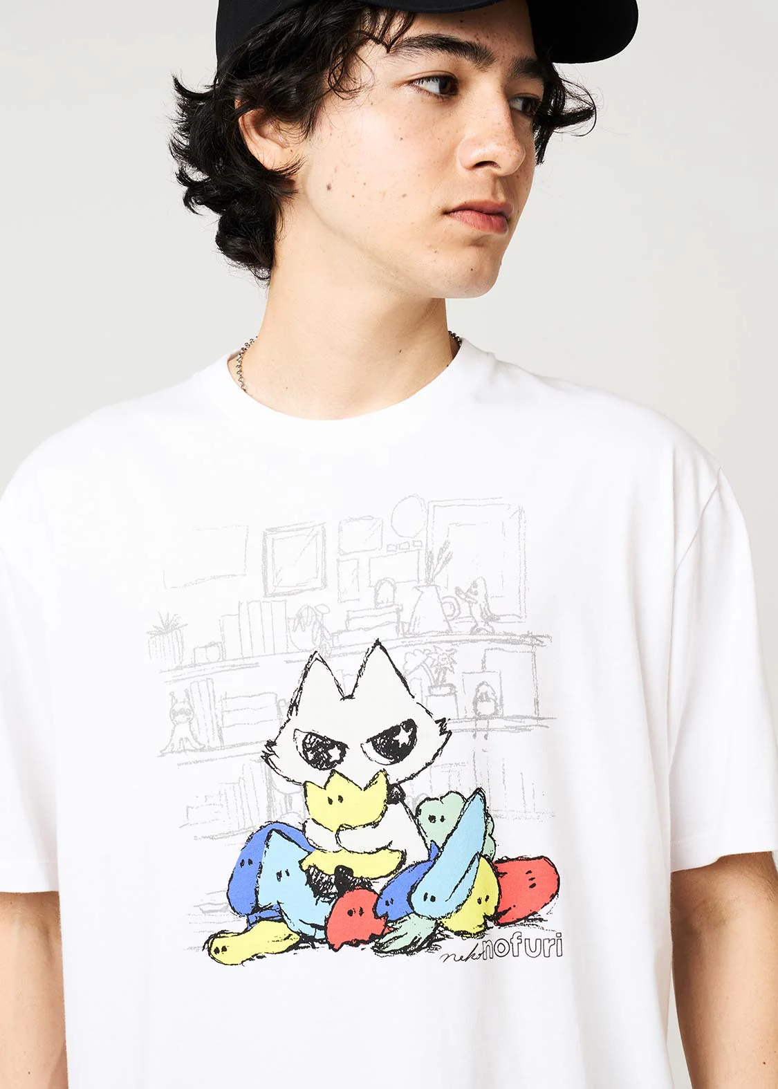 Nofuri Sketch Art | T-Shirt - Image 6