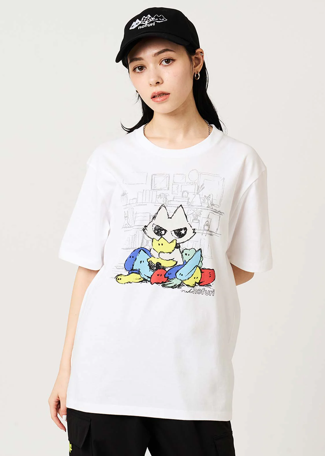 Nofuri Sketch Art | T-Shirt - Image 9