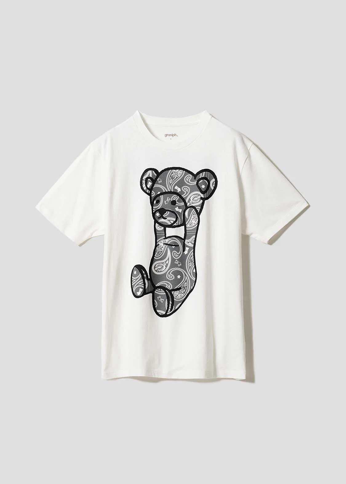 Paisley Control Bear Grey | T-Shirt
