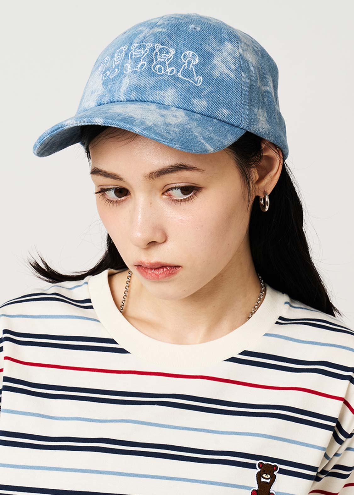 Control Bear | Denim Cap - Image 6