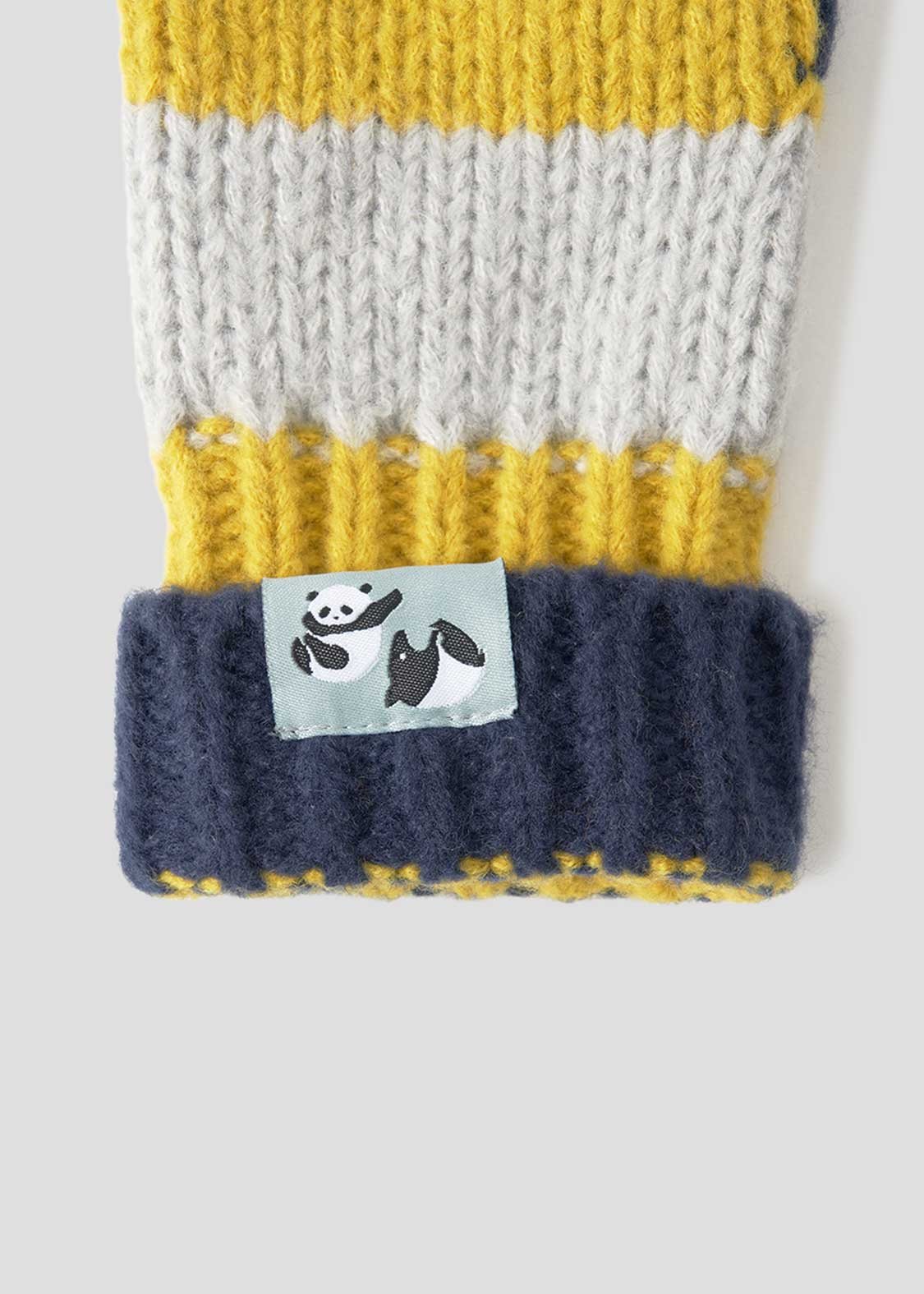 Rolling Pandas | Knit Line Gloves - Image 4