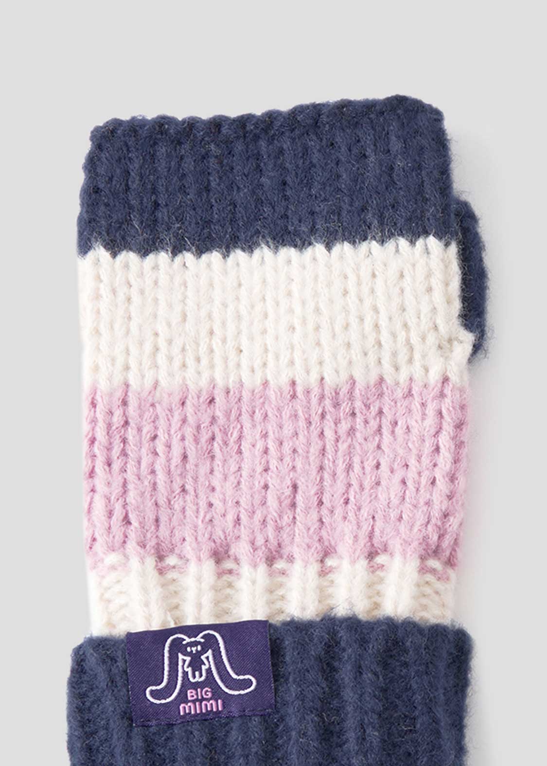 Big Mimi | Knit Line Gloves - Image 8