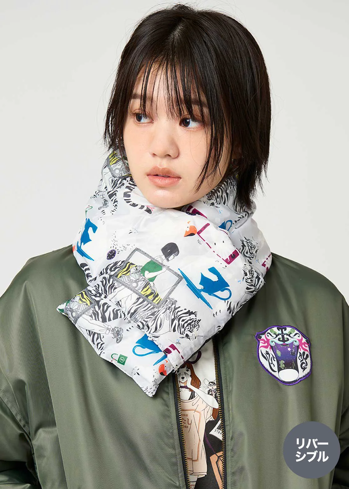 Yusuke Nakamura Down Muffler  (Yusuke Nakamura_graniph pattern) - Image 10