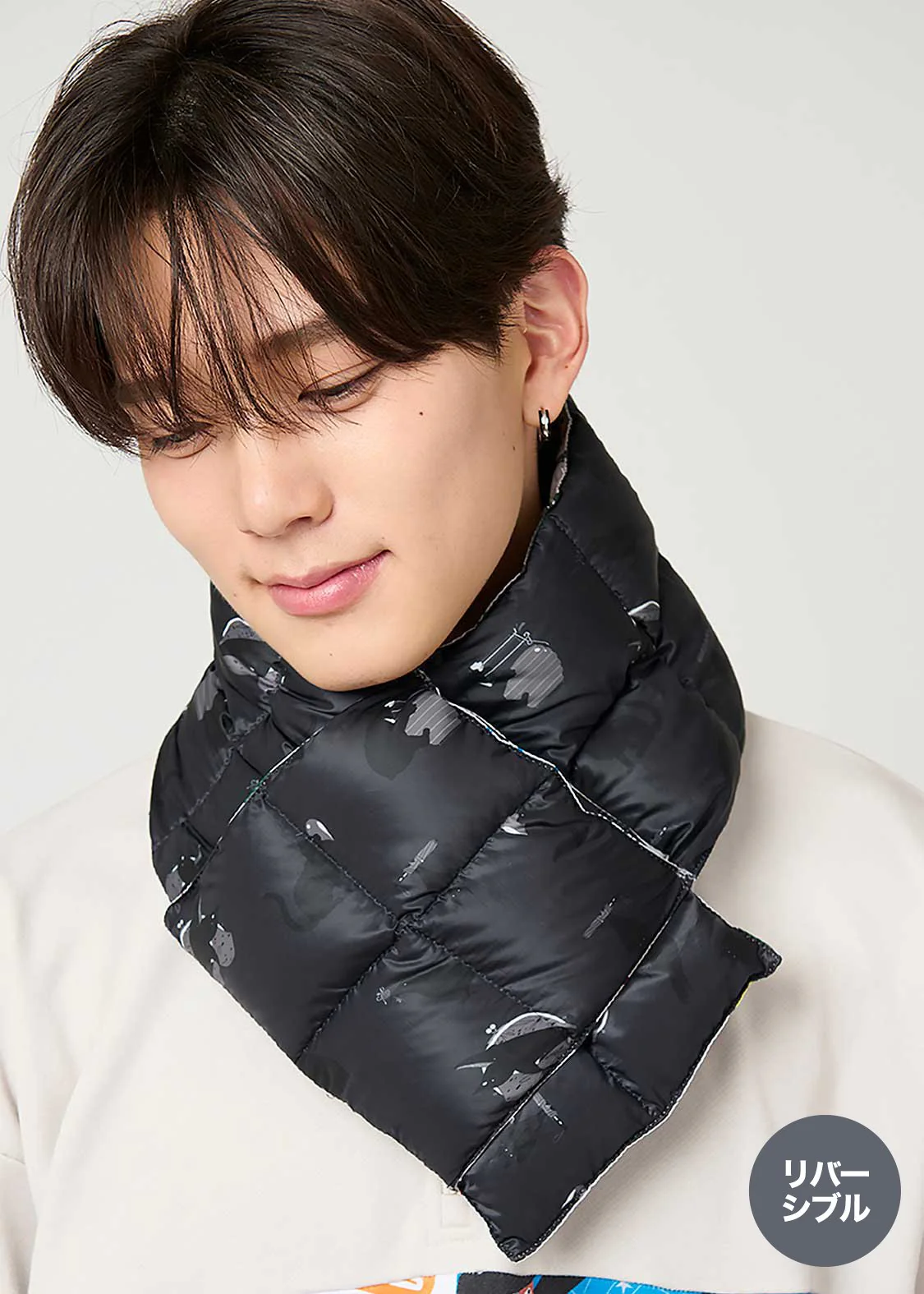 Yusuke Nakamura Down Muffler  (Yusuke Nakamura_graniph pattern) - Image 7