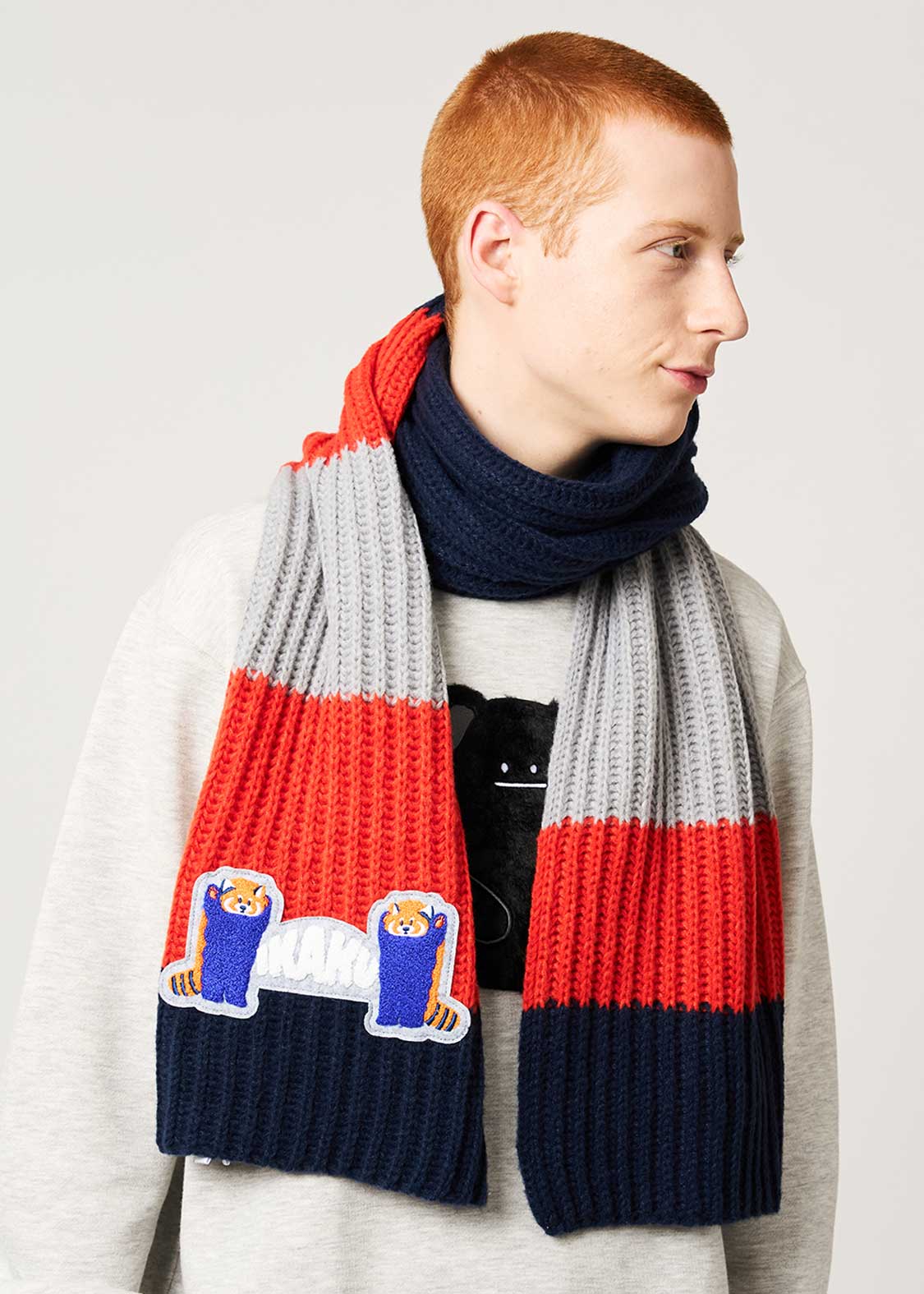 Ikaku B | Knit Line Scarf - Image 7
