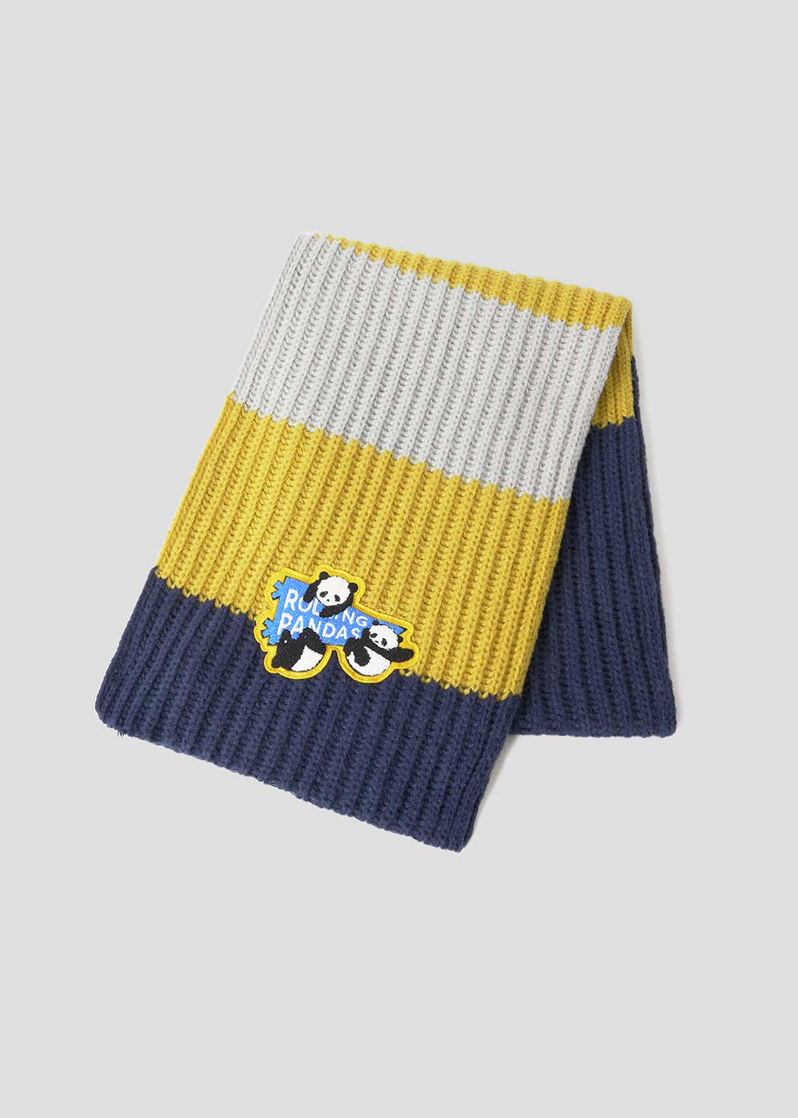 Rolling Pandas Pennant | Knit Line Scarf - Image 9