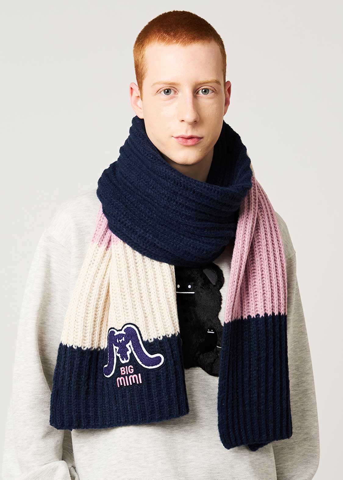 Big Mimi | Knit Line Scarf - Image 6