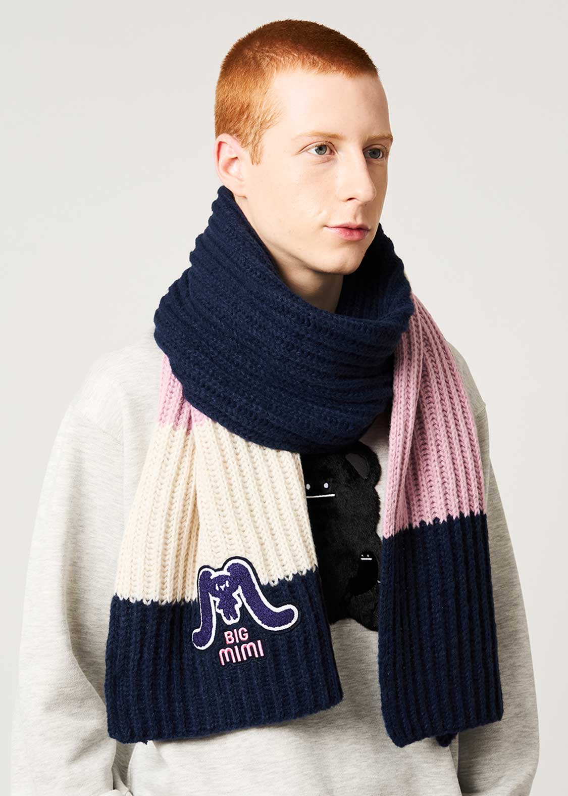 Big Mimi | Knit Line Scarf - Image 7