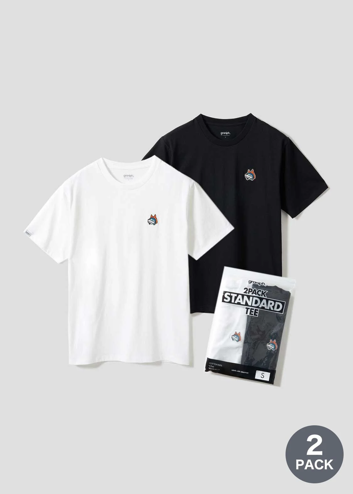 2Pack Icon Tee (Shonen Wolf)