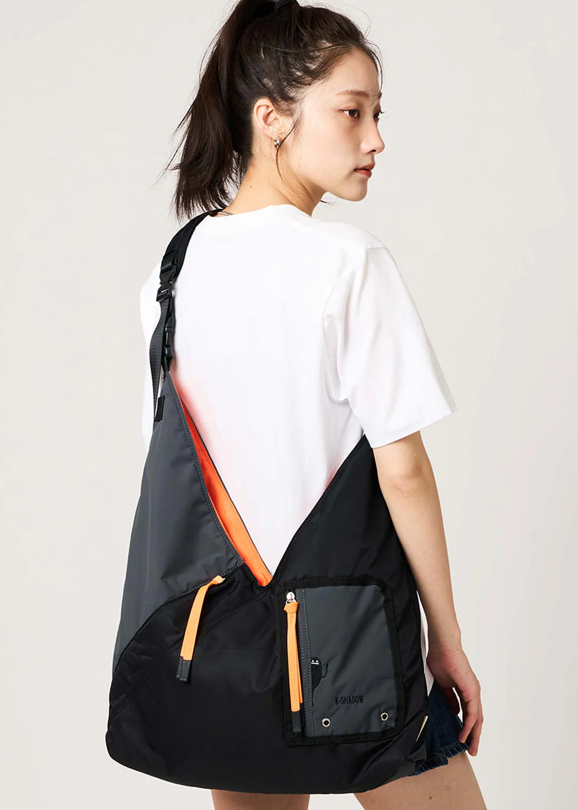 Beautiful Shadow | Triangle Tote Bag - Image 6