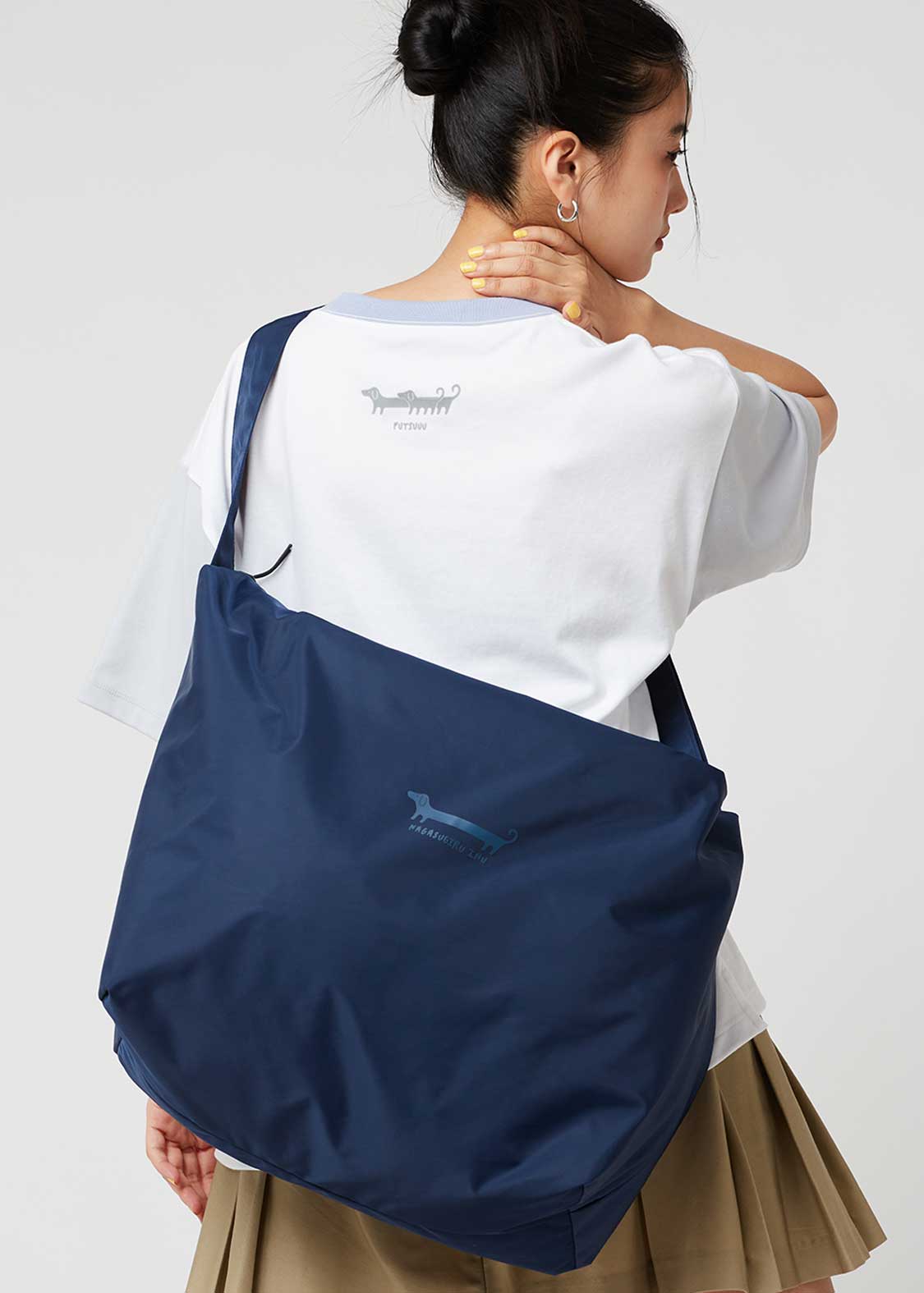 Nagasugiru Inu | Graniph x Yakpak Shoulder Bag - Image 10