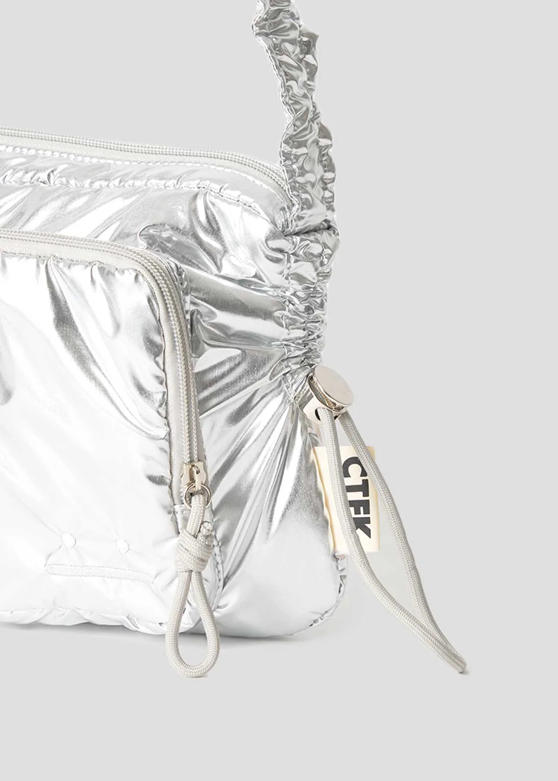 Beautiful Shadow B | Gathered Cross Shoulder Bag - Image 10