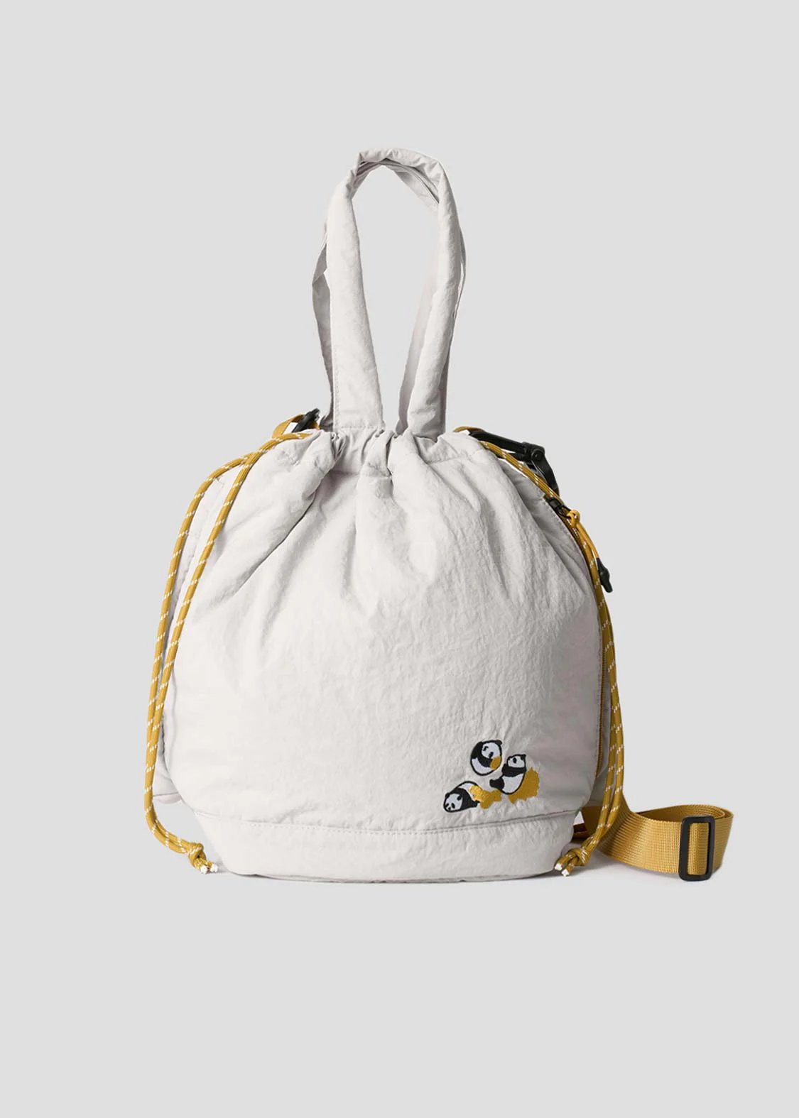 Rolling Pandas Painting | String Bag - Image 3