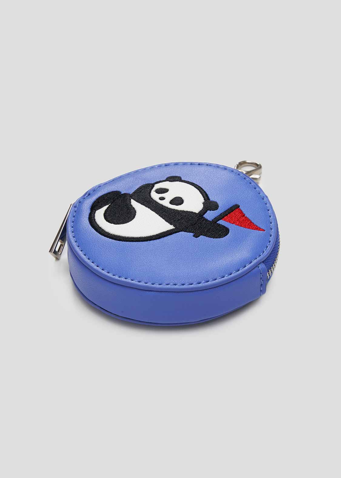 Custom Circle Pouch (Rolling Pandas Symbolic) - Image 4