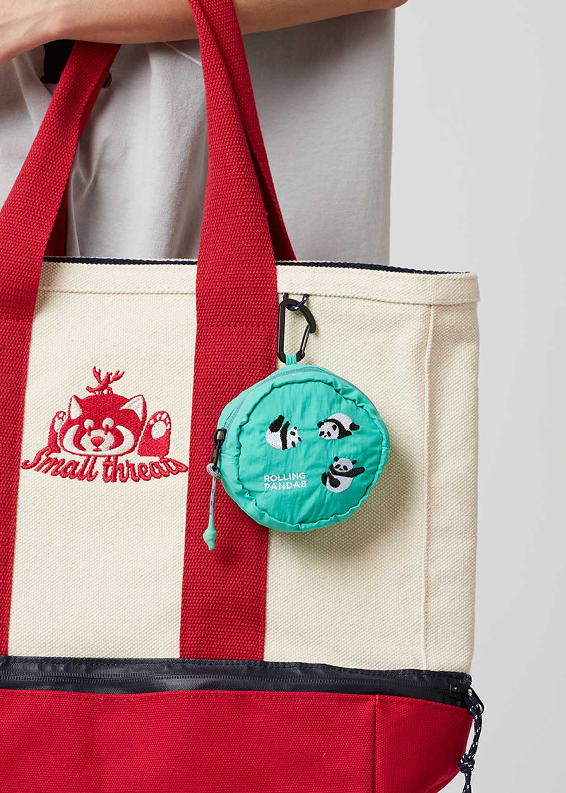Circle Pouch (Rolling Pandas) - Image 7