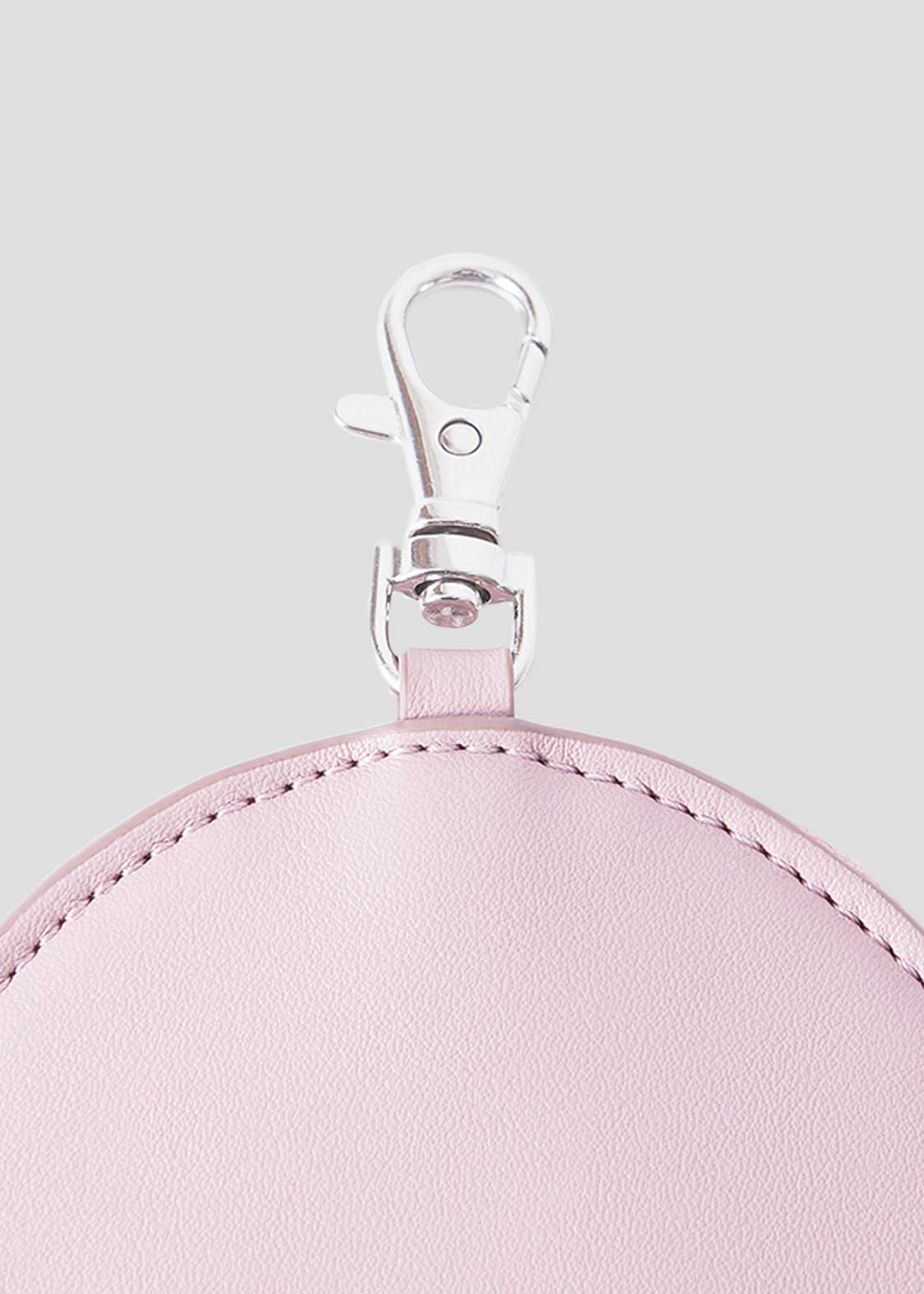 Ikaku Face | Faux Leather Custom Circle Pouch - Image 5