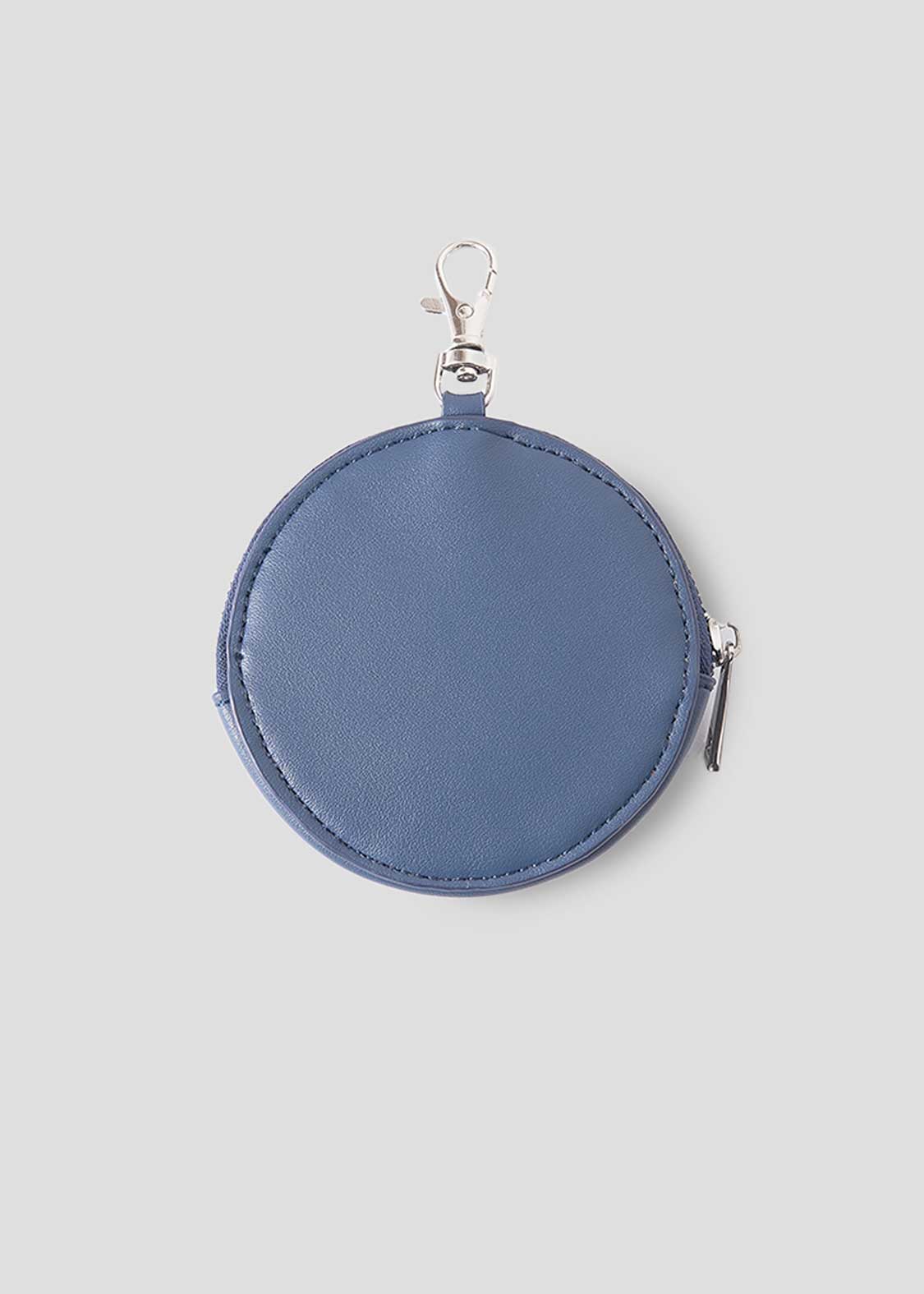 Rolling Pandas Pennant | Faux Leather Custom Circle Pouch - Image 2