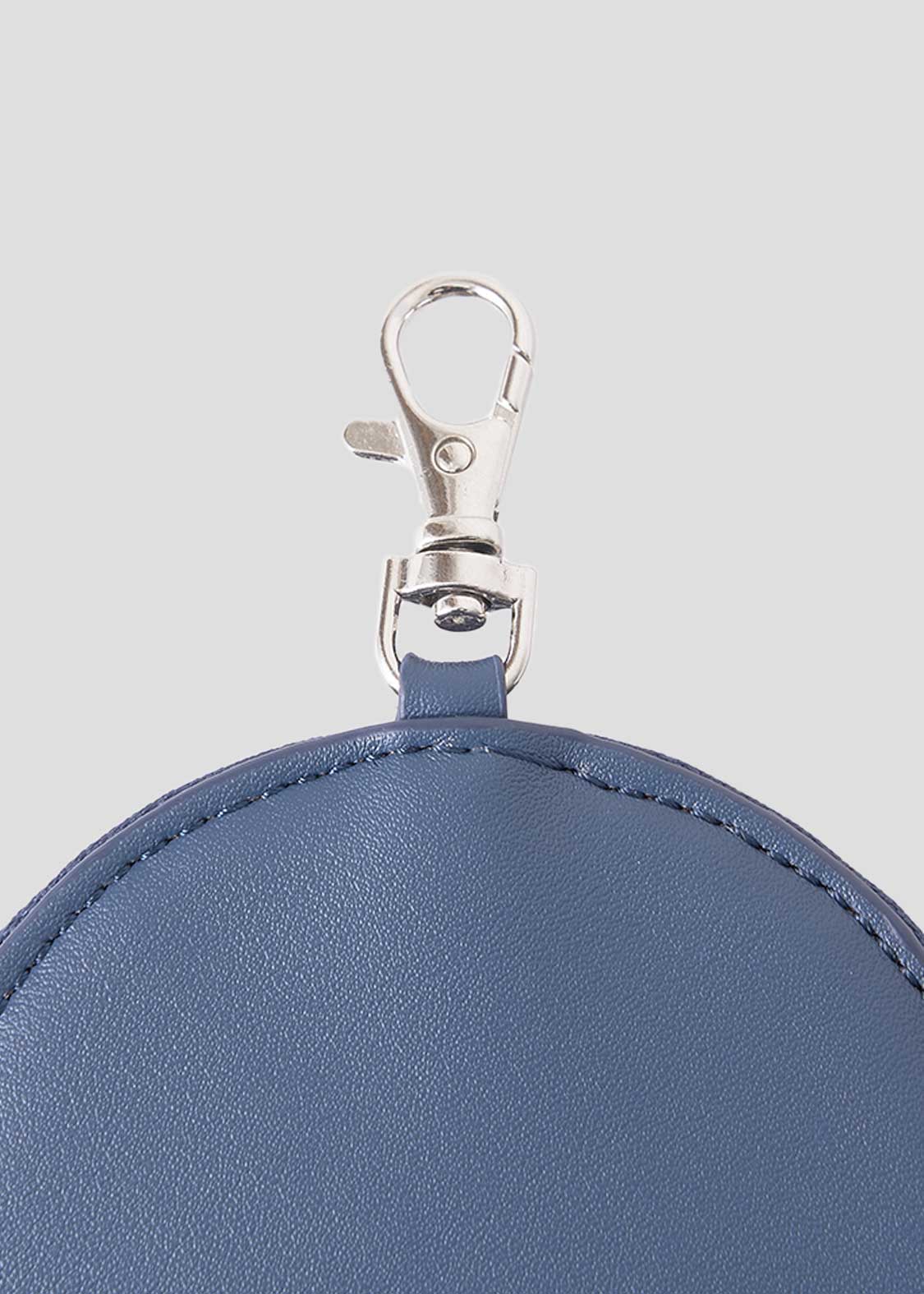 Rolling Pandas Pennant | Faux Leather Custom Circle Pouch - Image 5