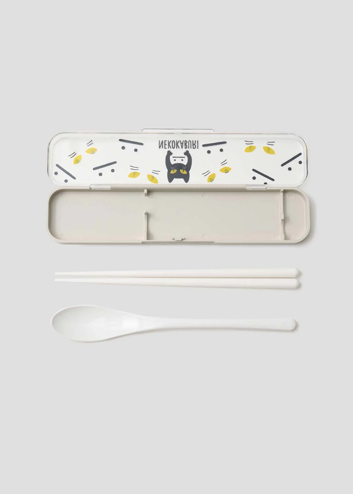 Nekokaburi Beautiful Shadow | Chopsticks & Spoon Set - Image 4