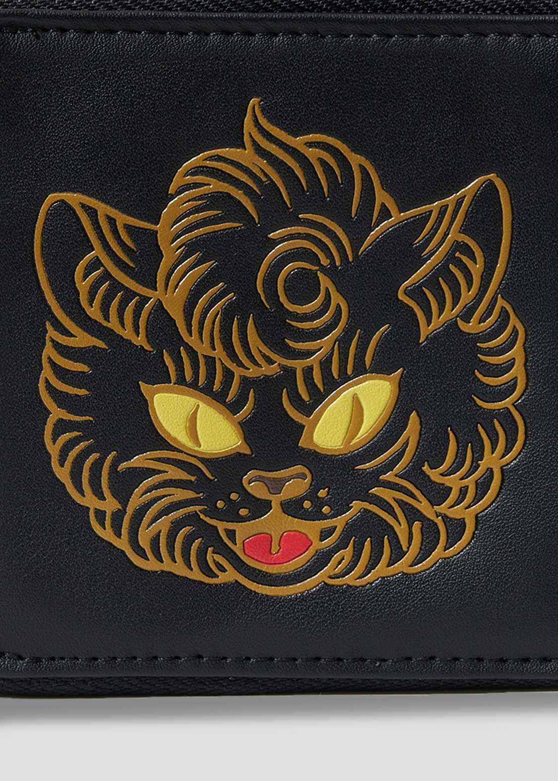 Ayako Ishiguro - Loud Cat Face | Zip Wallet - Image 3