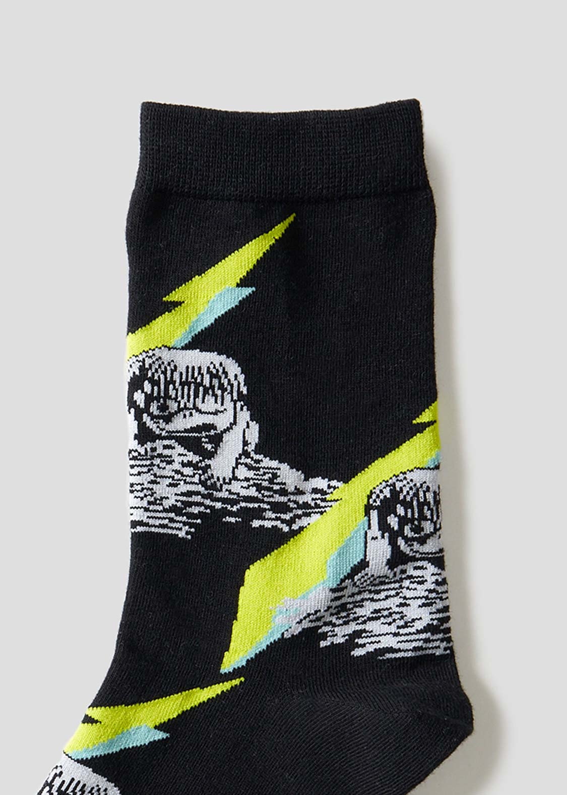 Shigeru Mizuki Middle Socks (Shigeru Mizuki_The Birth of Kitaro Pattern) - Image 5