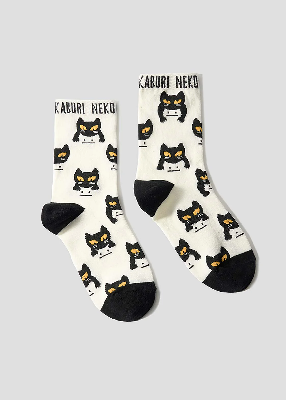Neko Kaburi Beautiful Shadow B | Mid-Length Socks - Image 2