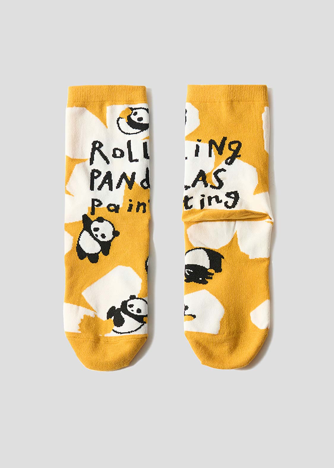 Rolling Pandas Painting | Middle Socks - Image 3