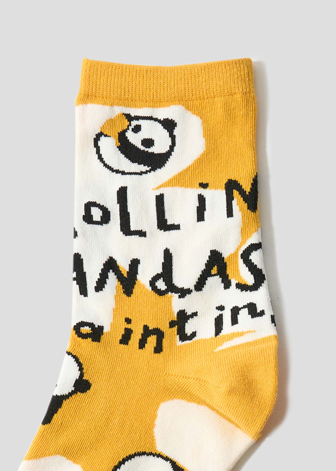 Rolling Pandas Painting | Middle Socks - Image 4