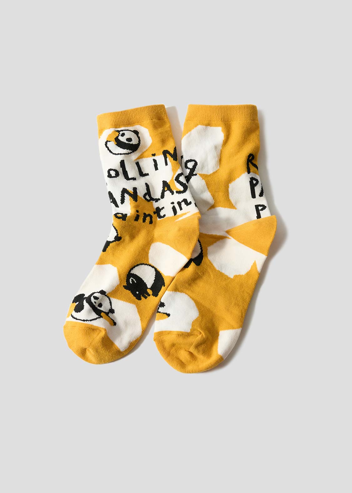 Rolling Pandas Painting | Middle Socks - Image 7