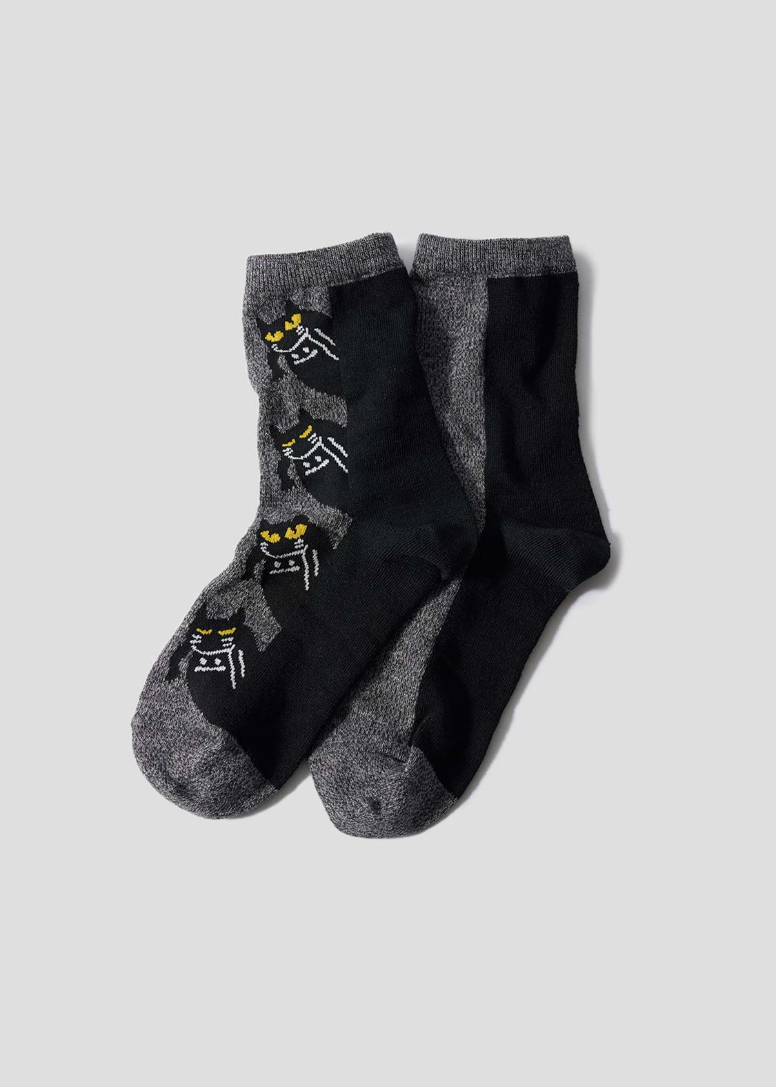Neko Kaburi Beautiful Shadow B | Linen Mid-Length Socks - Image 7