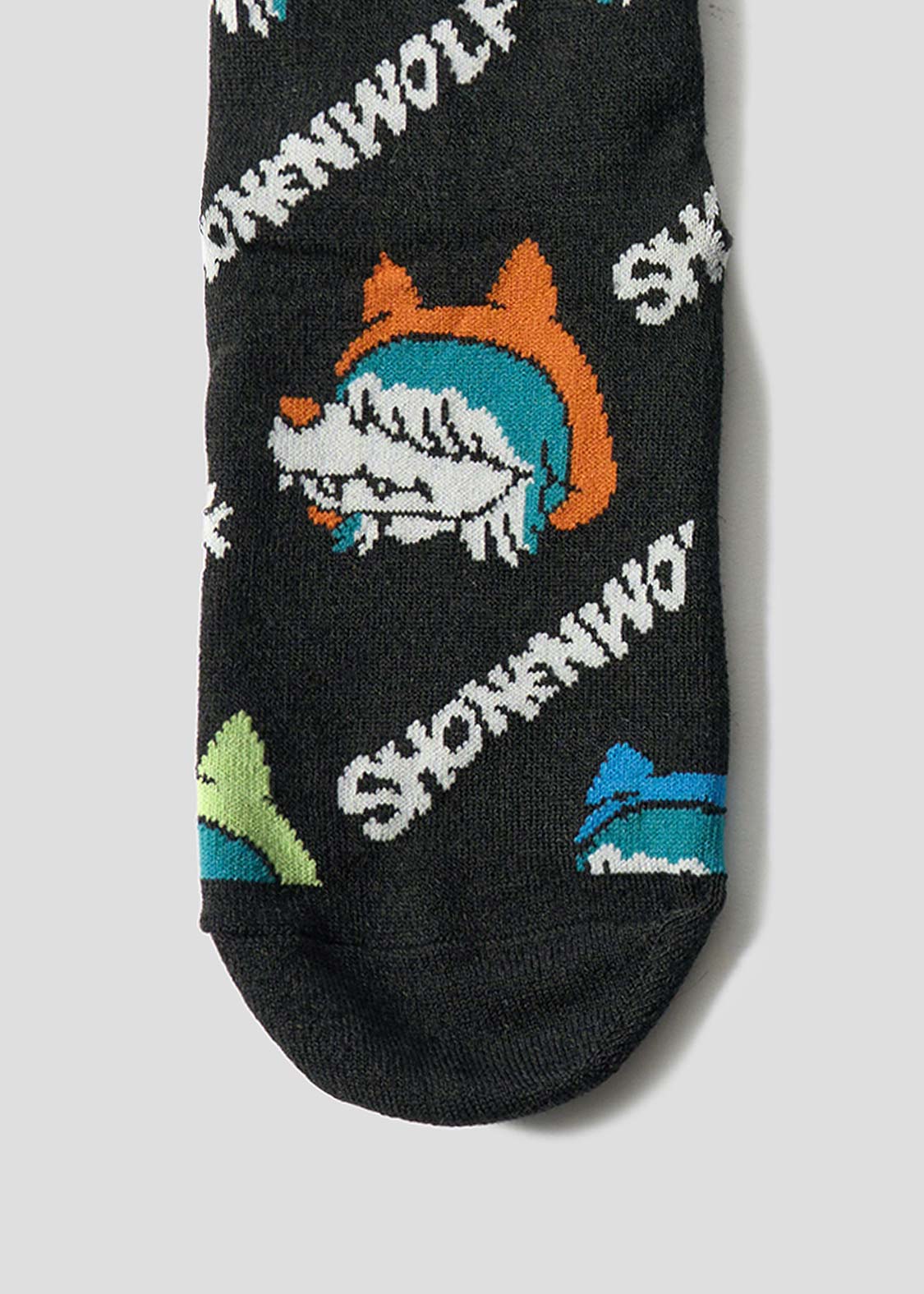 Shonen Wolf | Linen Mid-Length Socks - Image 5