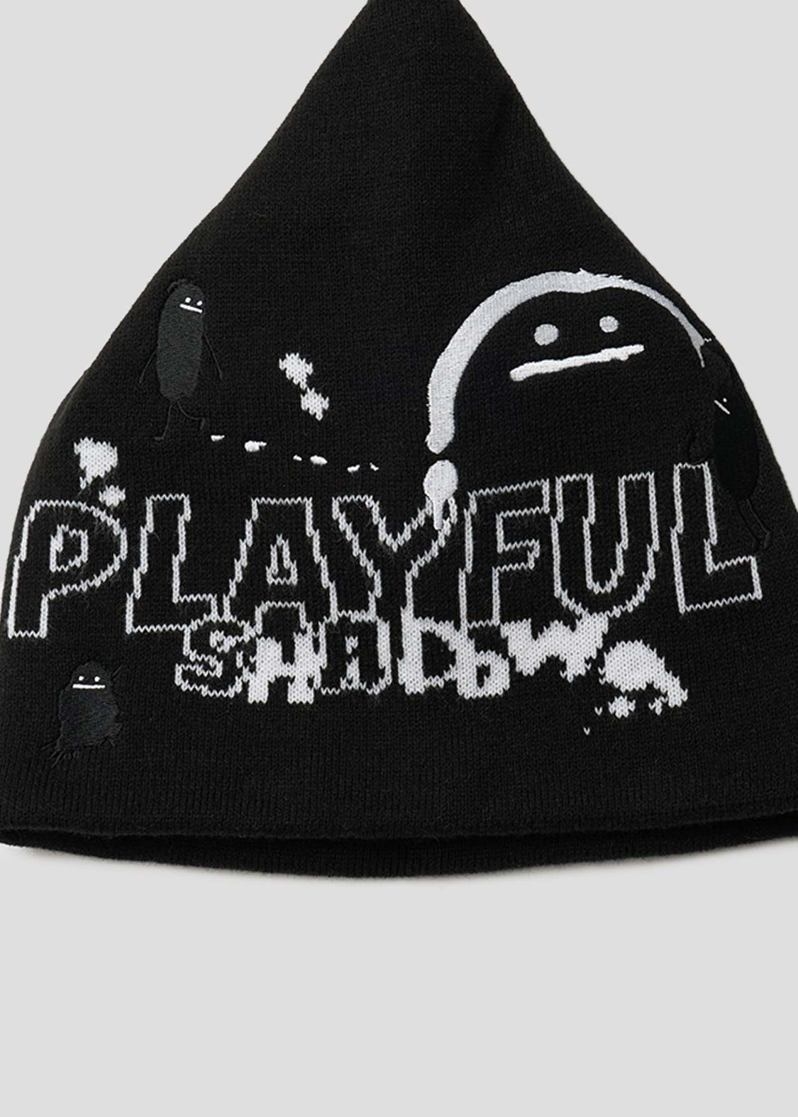 Beautiful Shadow Playful Paint | Beanie With Ears - Image 4