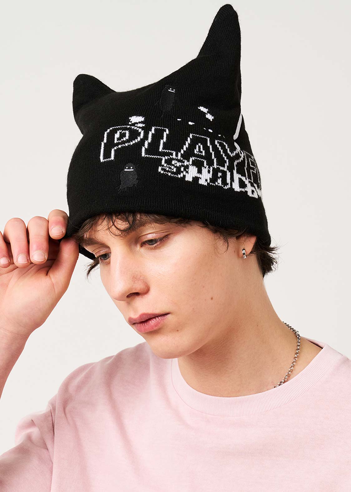 Beautiful Shadow Playful Paint | Beanie With Ears - Image 6