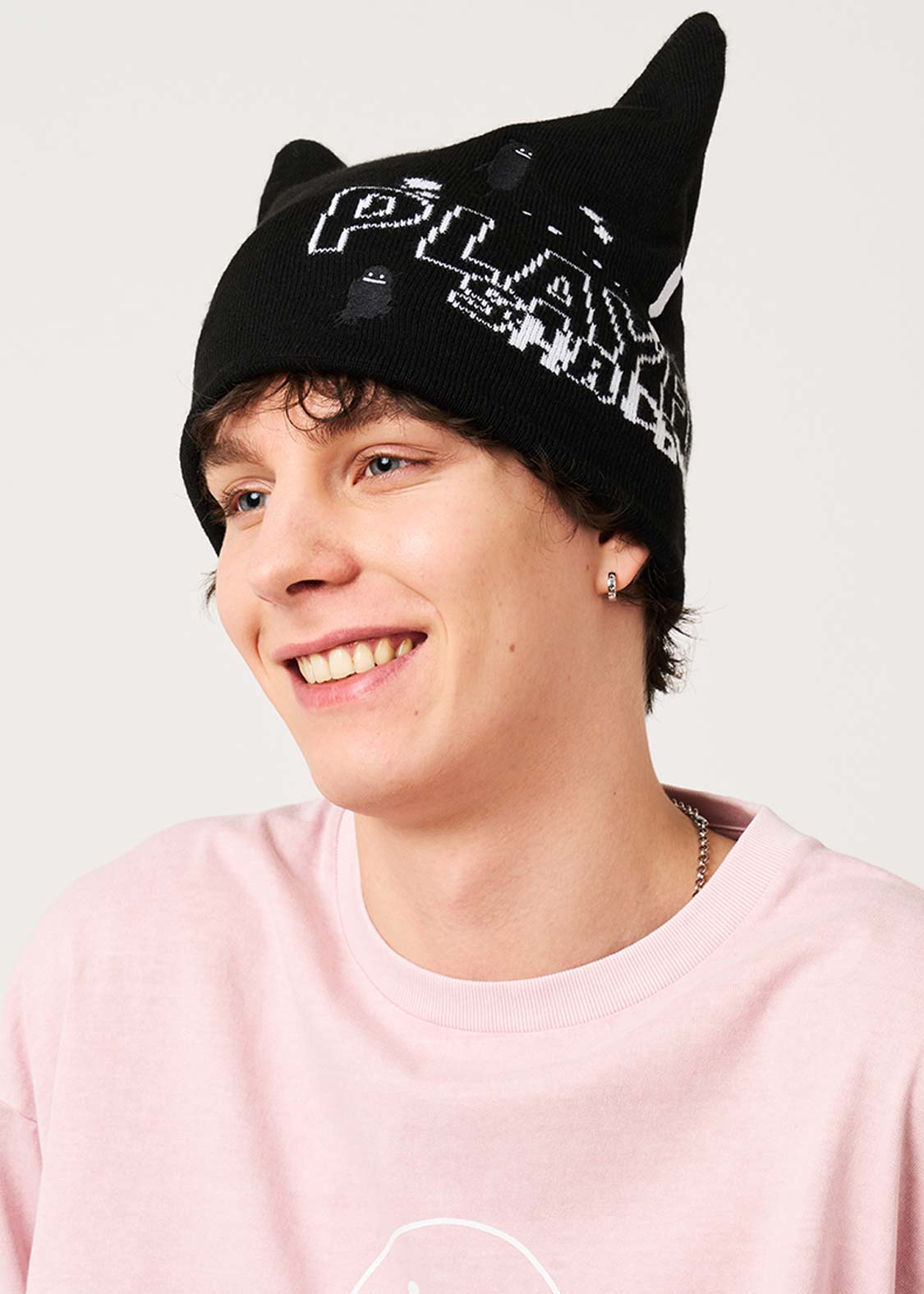 Beautiful Shadow Playful Paint | Beanie With Ears - Image 7