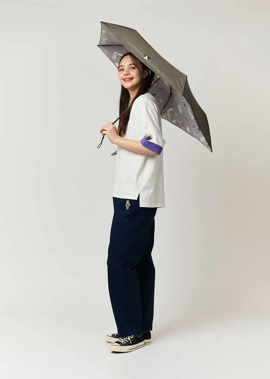All-weather Folding Umbrella 55cm (THE FOUR CATS) - Image 10