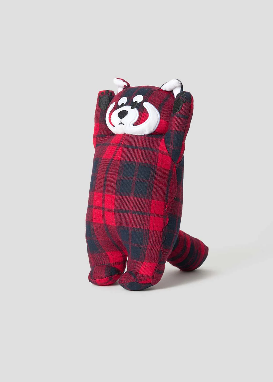 Ikaku Red | Checkered Stuffed Toy - Image 2