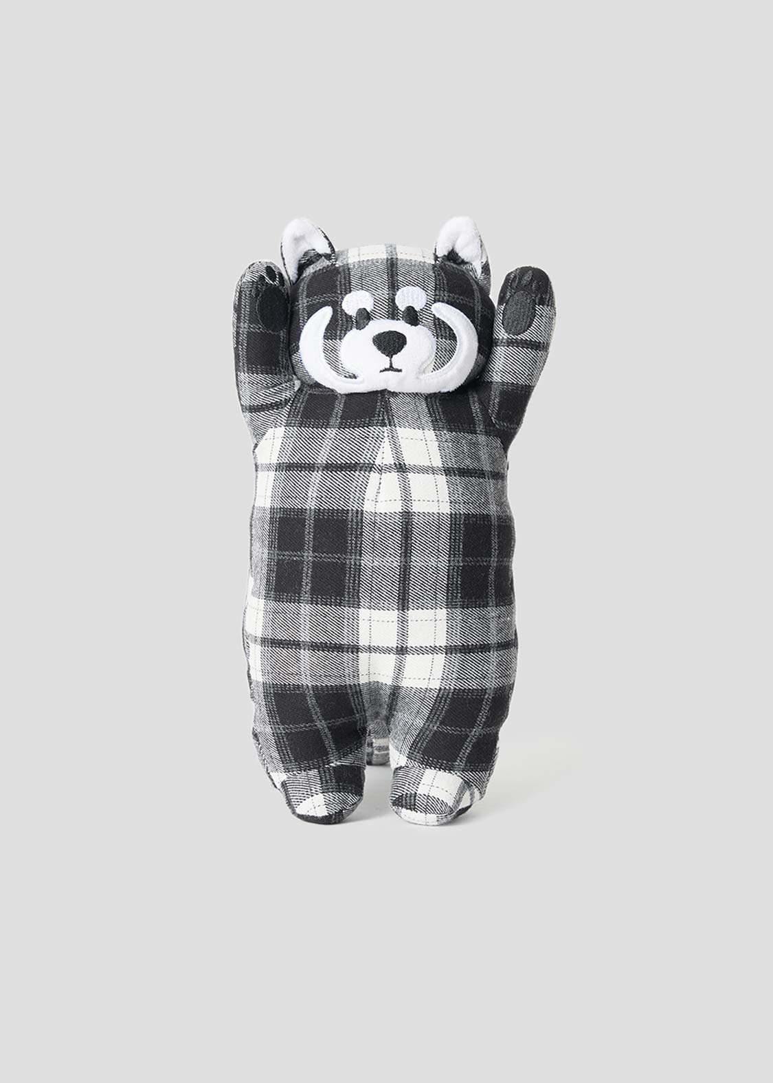Ikaku BW | Checkered Stuffed Toy - Image 10