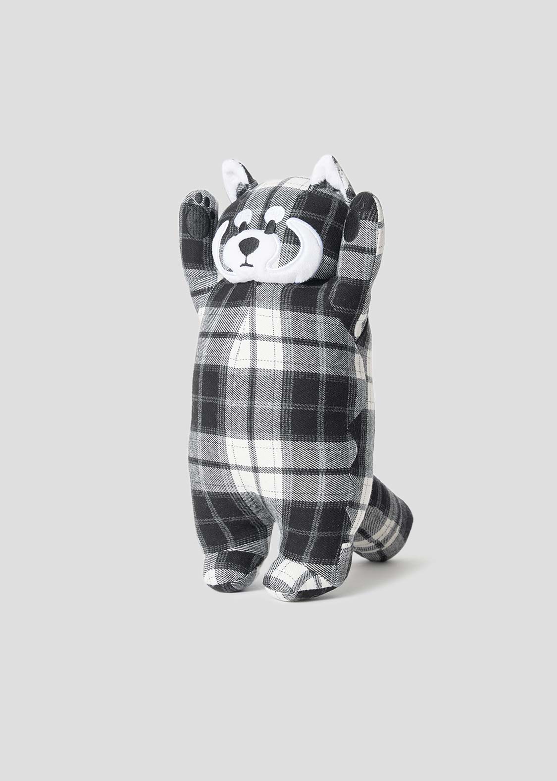 Ikaku BW | Checkered Stuffed Toy - Image 2