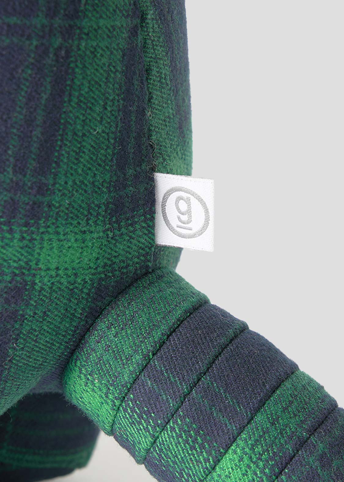 Ikaku Green | Checkered Stuffed Toy - Image 5