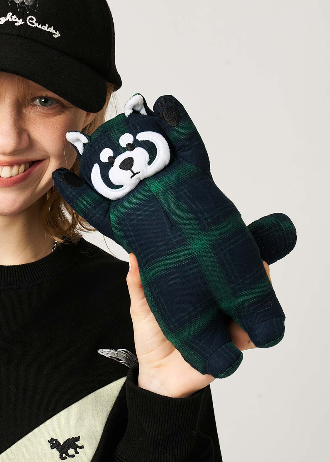 Ikaku Green | Checkered Stuffed Toy - Image 9