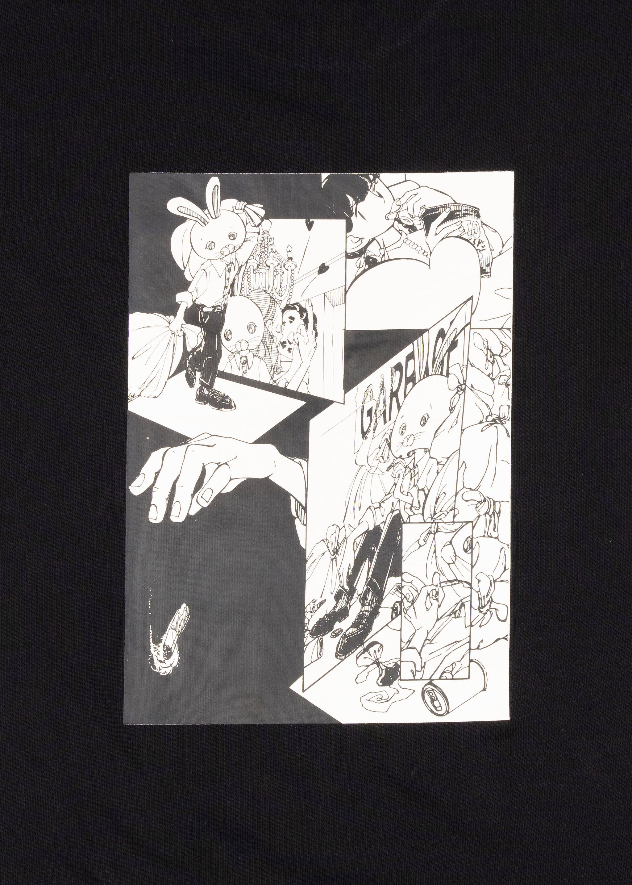 Haruyo Higashi - Tenshi-san | Big Silhoutte T-Shirt - Image 4