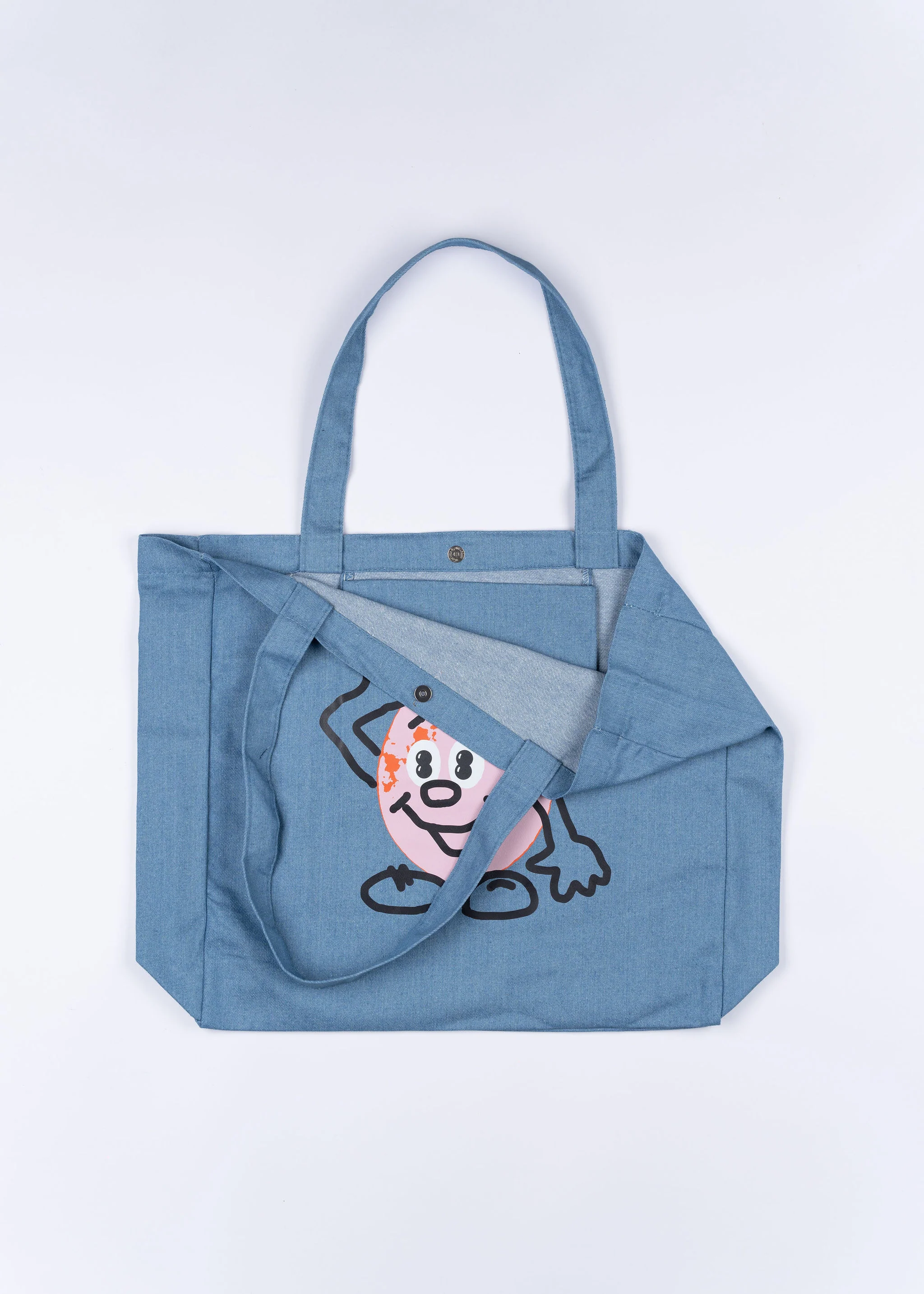 Hikaru Matsubara Lemon Denim Tote Bag - Image 3