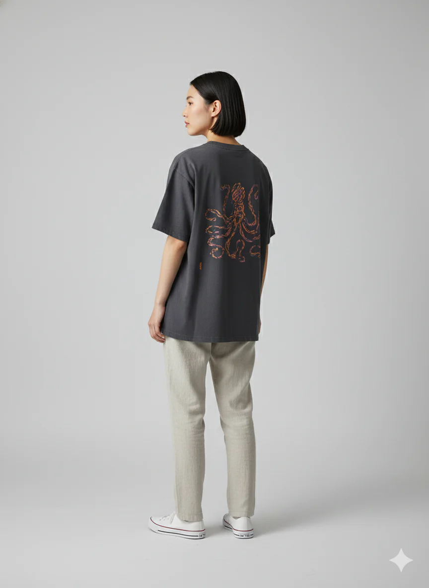 MILTZ - Octopus | Big Silhouette Tshirt - Image 6