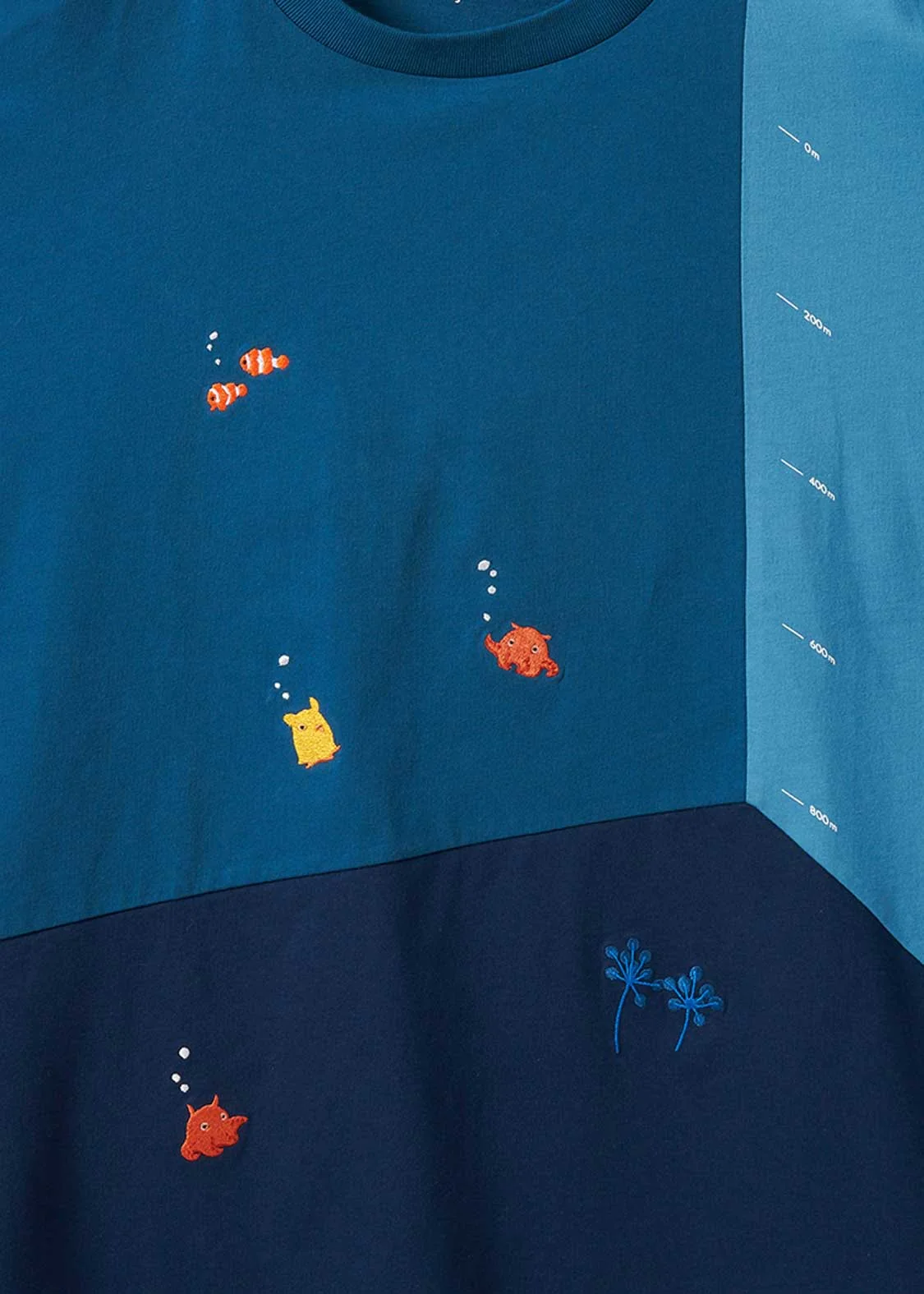 My Home Switching Big Silhouette Short Sleeve Tee (Mendaco and Sea Friends) - Image 3