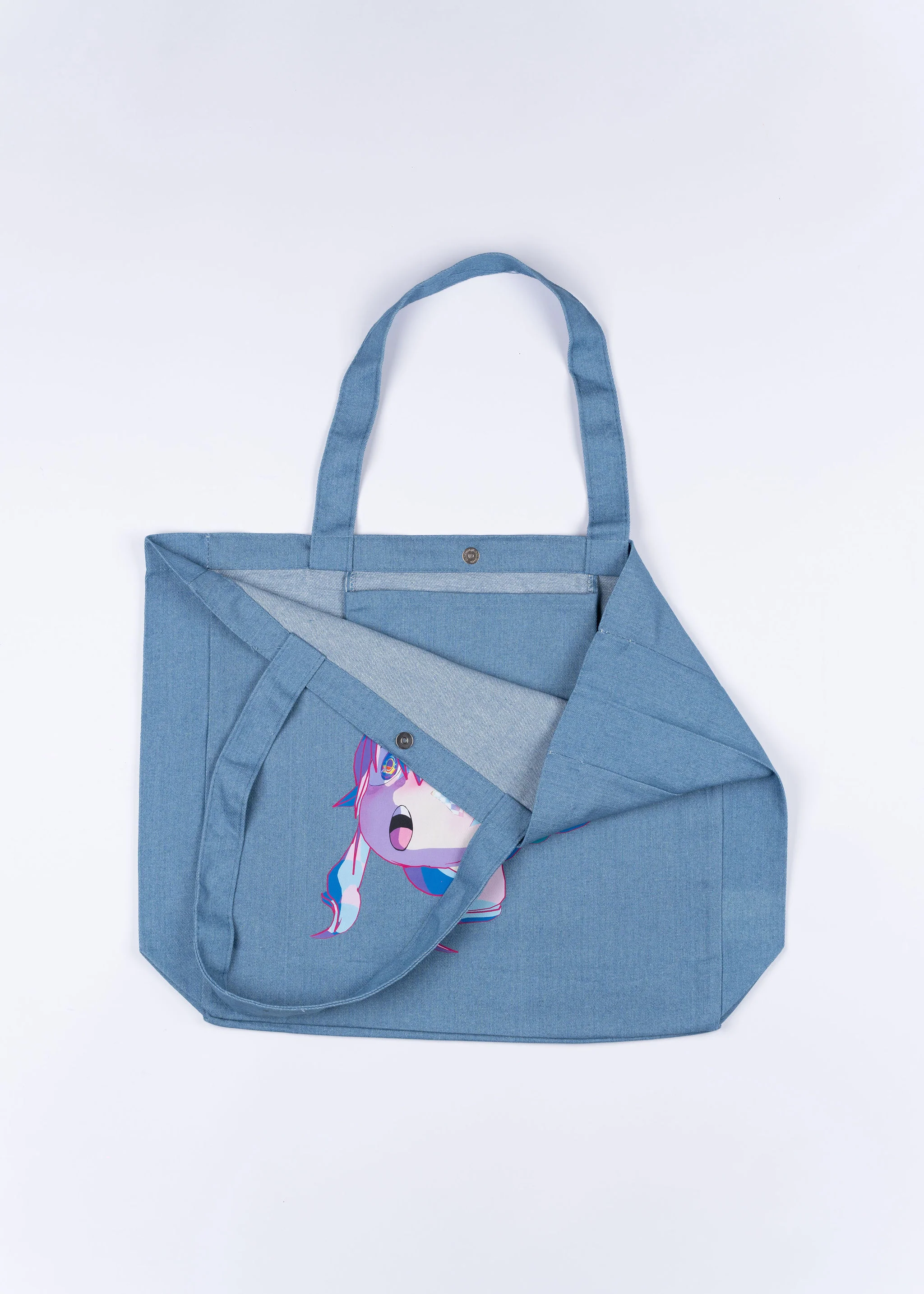 Oseanworld - Yameii Online | Denim Tote Bag - Image 3