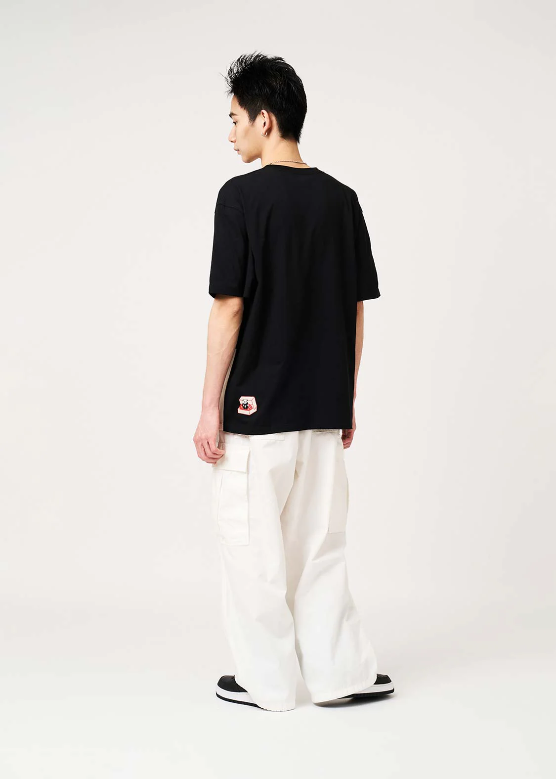 Rolling Panda's Donuts | Color Block T-Shirt - Image 8