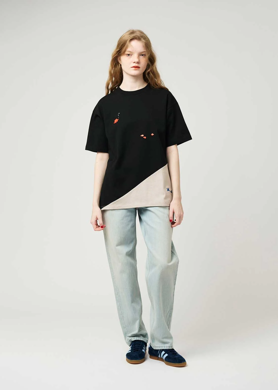 Sea Side Switching Big Silhouette Short Sleeve Tee (Mendaco and Sea Friends) - Image 10