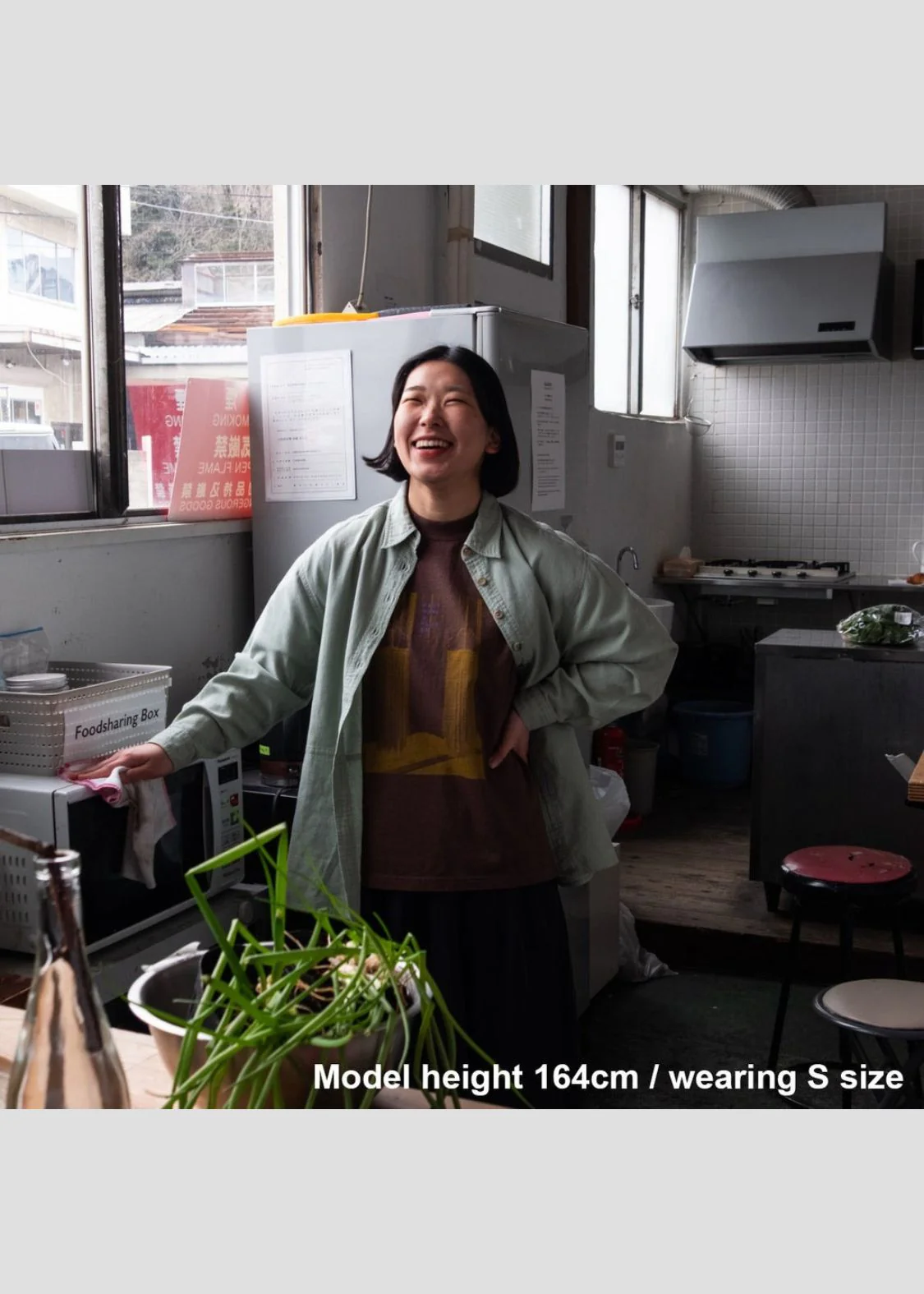 Takuro Tamayama Big Silhouette Short Sleeve Tee (Spinning Mop / Golden Hair) - Image 3