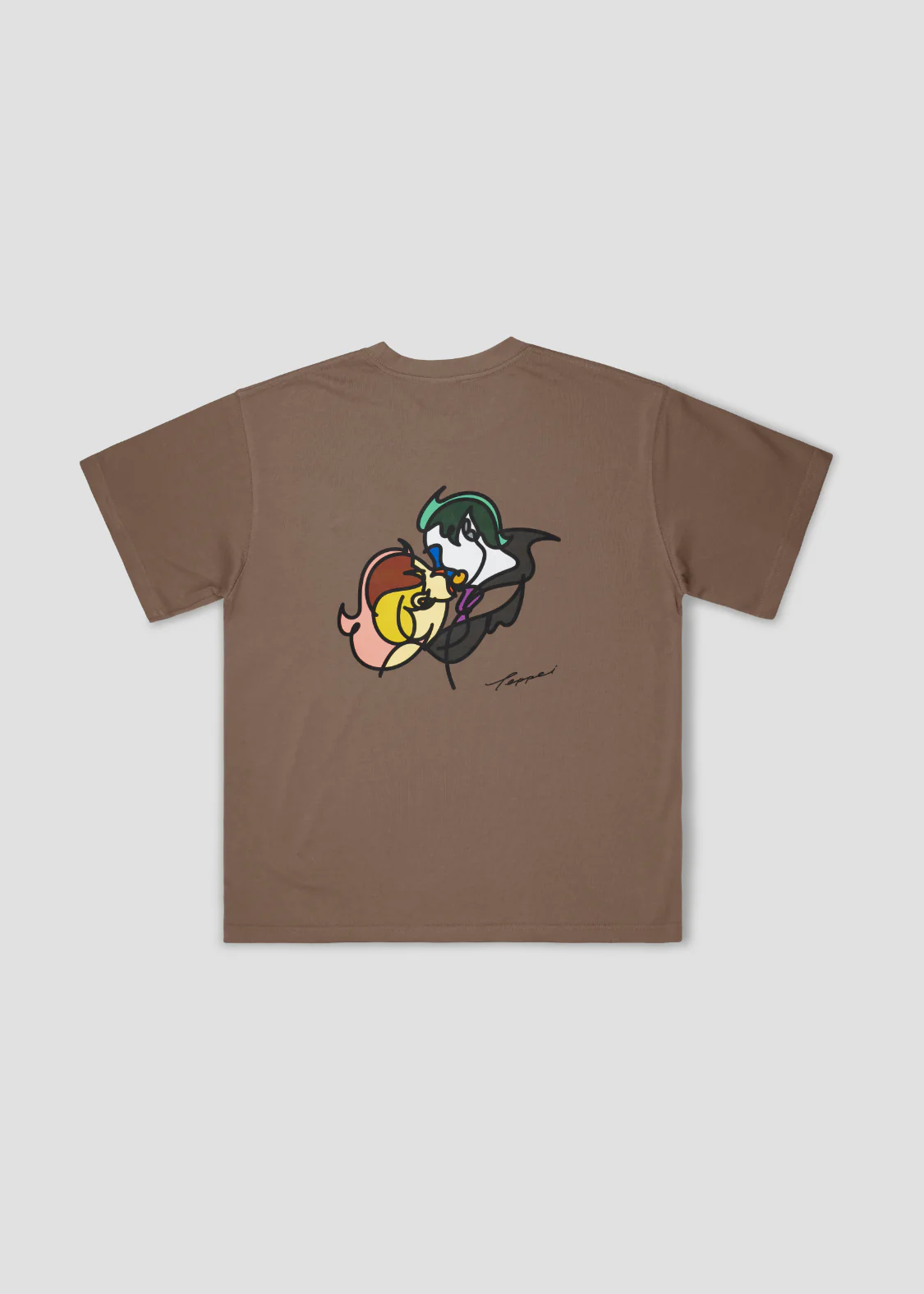Teppei Takahashi - Lovers | Big Silhouette Tshirt